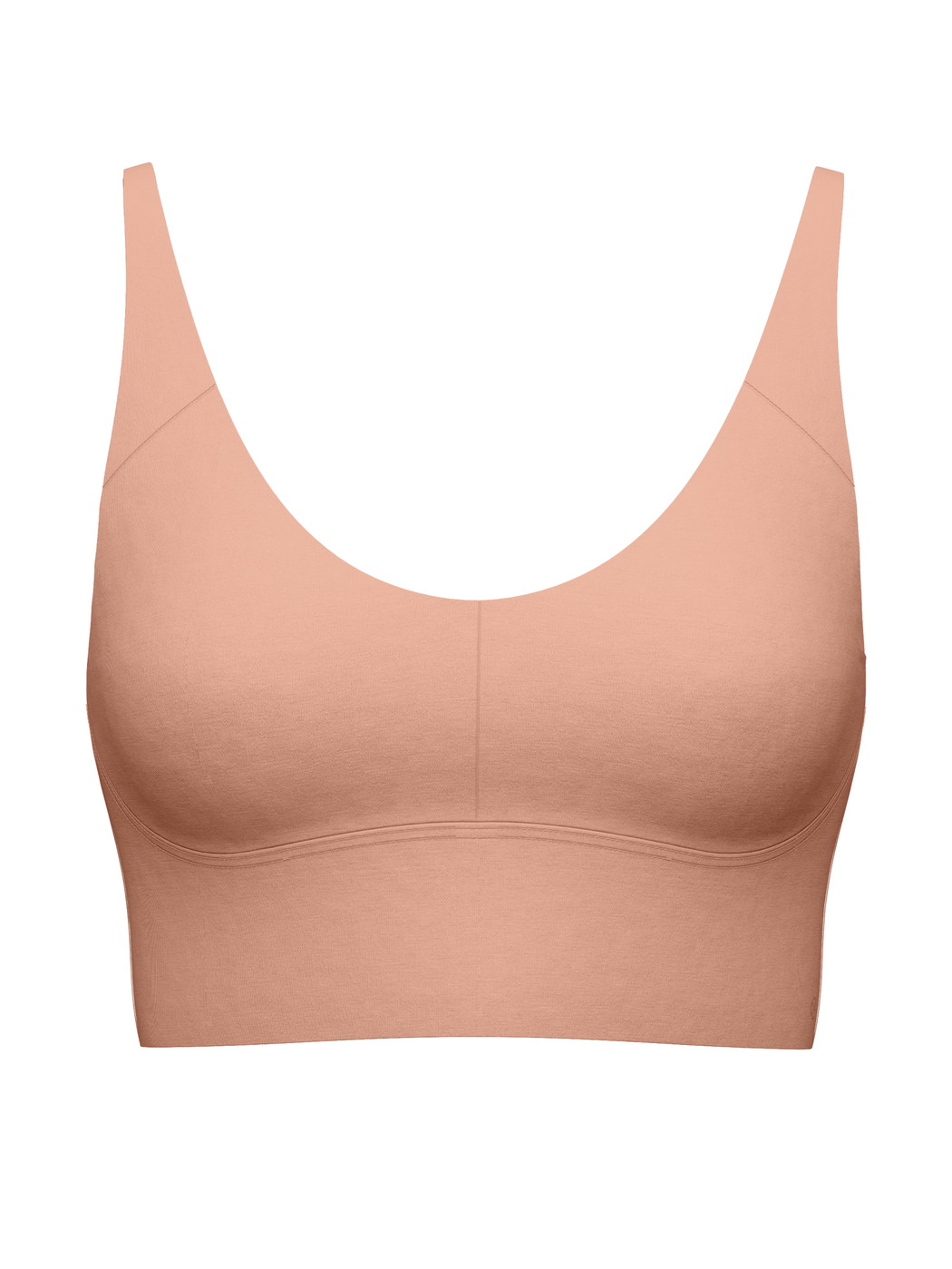 Women - Bustier with adjustable straps made of Modal in Grey, Unicoloured, from the Natural Skin series by CALIDA