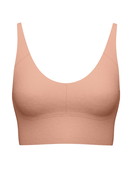 Women - Bustier with adjustable straps made of Modal in Grey, Unicoloured, from the Natural Skin series by CALIDA