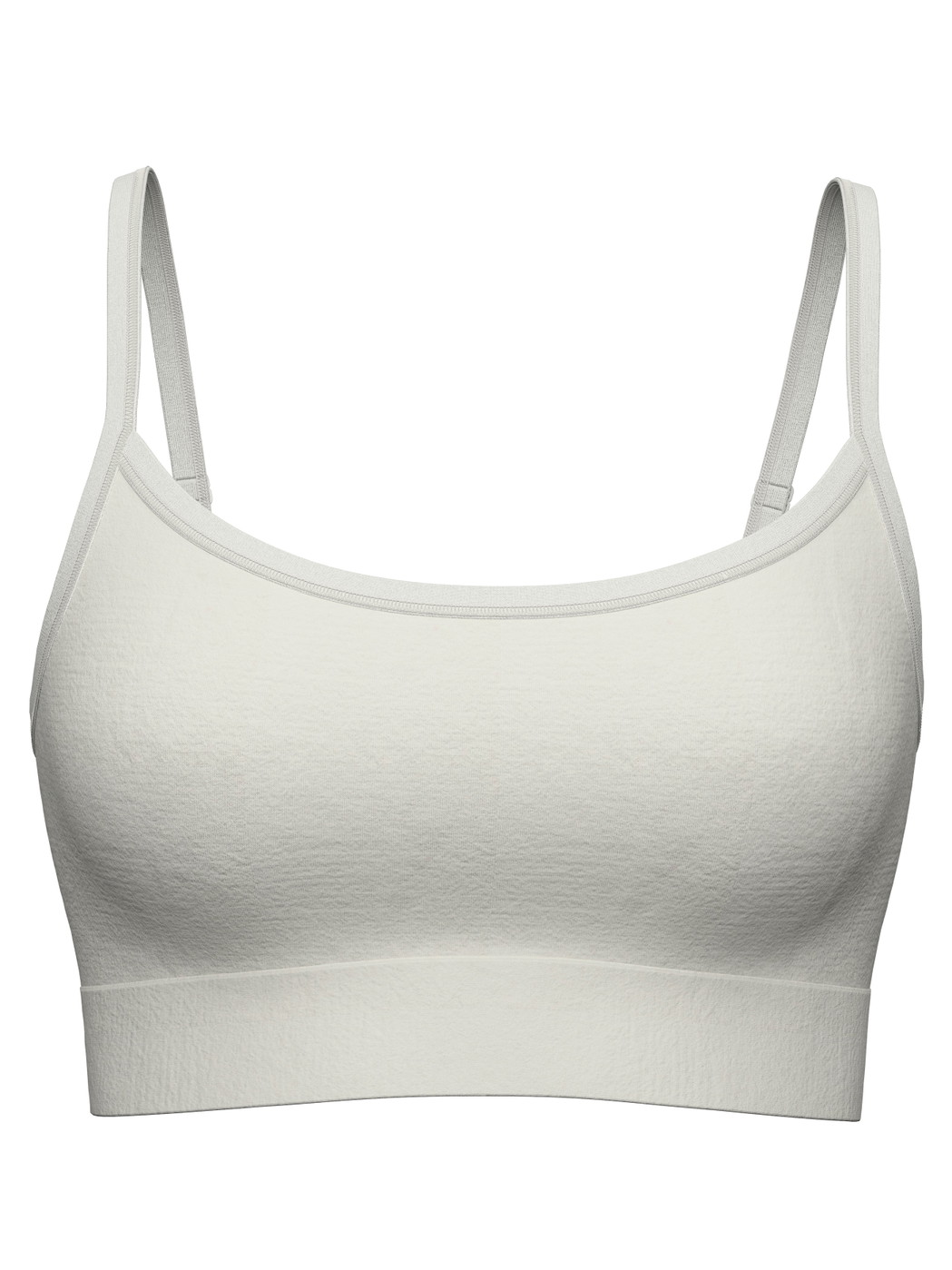 Damen - Bustier aus Modal in Weiß, Einfarbig aus Serie Seamless Natural von CALIDA