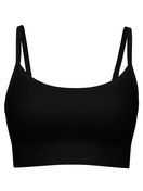 Damen - Bustier aus Modal in Schwarz, Einfarbig aus Serie Seamless Natural von CALIDA