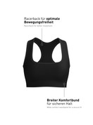 Women - Bustier made of Modal in Black, Unicoloured, from the Seamless Natural series by CALIDA