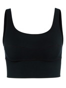 Femme - Brassière en Modal de couleur Noir, Unicolore, de la série Circular Lounge de CALIDA