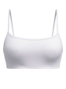 Donna - Bustier in Poliammide di colore Bianco, Tinta unita, della serie Sleek Skin di CALIDA