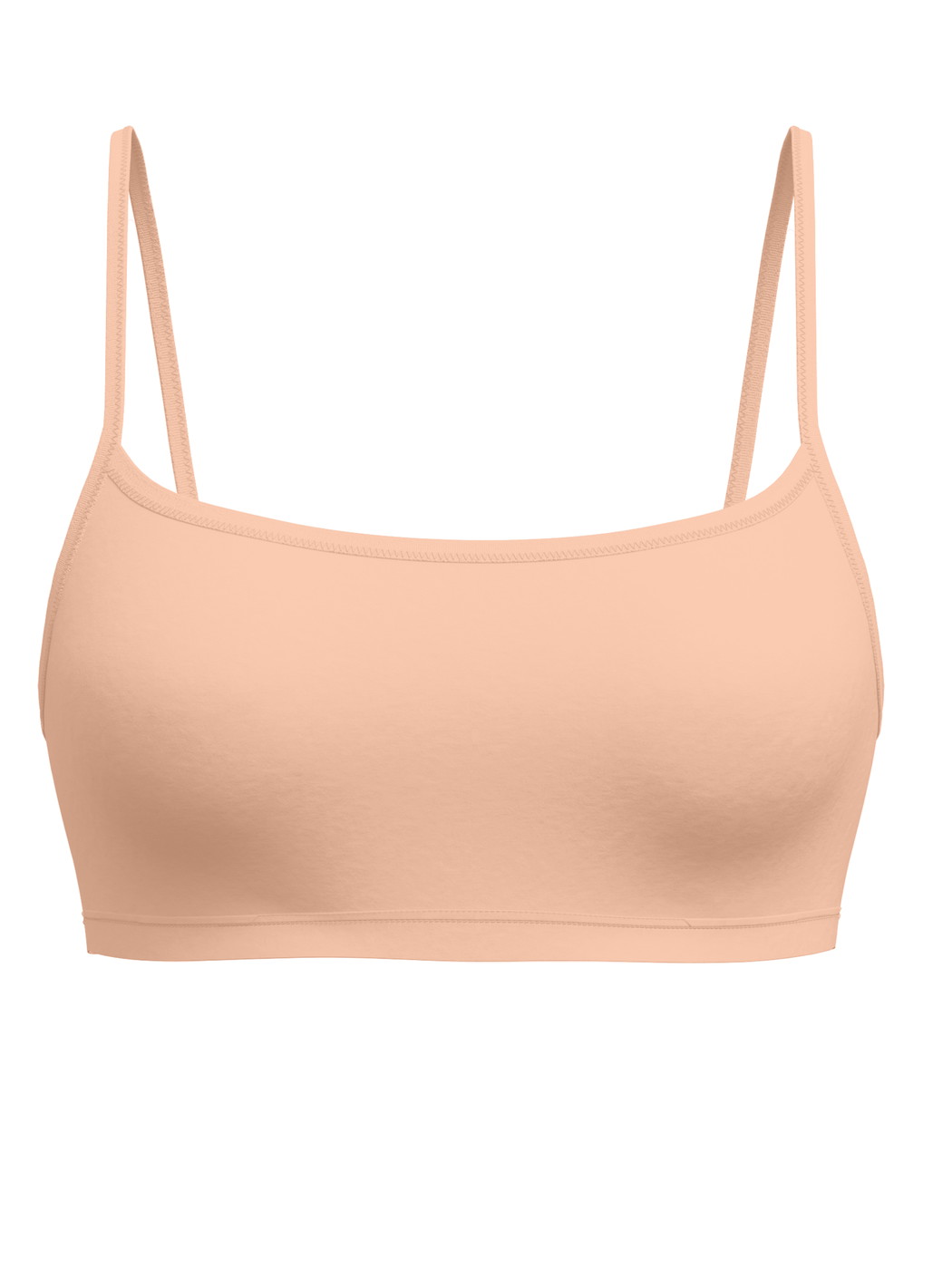 Donna - Bustier in Poliammide di colore Beige, Tinta unita, della serie Sleek Skin di CALIDA