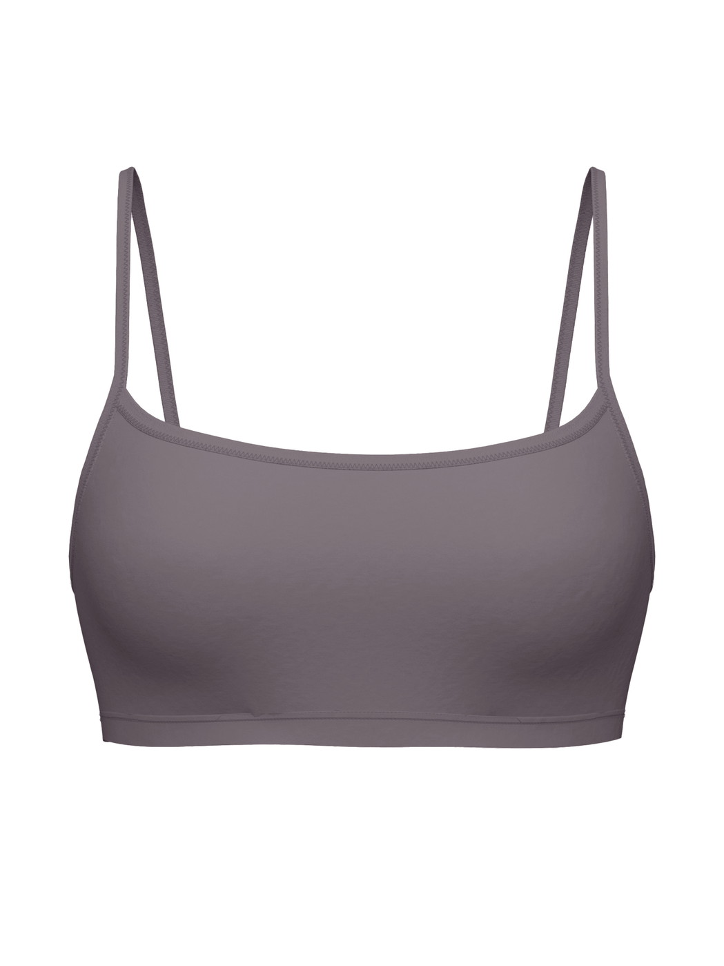 Damen - Bustier aus Polyamid in Braun, Einfarbig aus Serie Sleek Skin von CALIDA