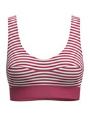 Femme - Brassière en Coton de couleur Rose, Rayée, de la série Elastic Special de CALIDA