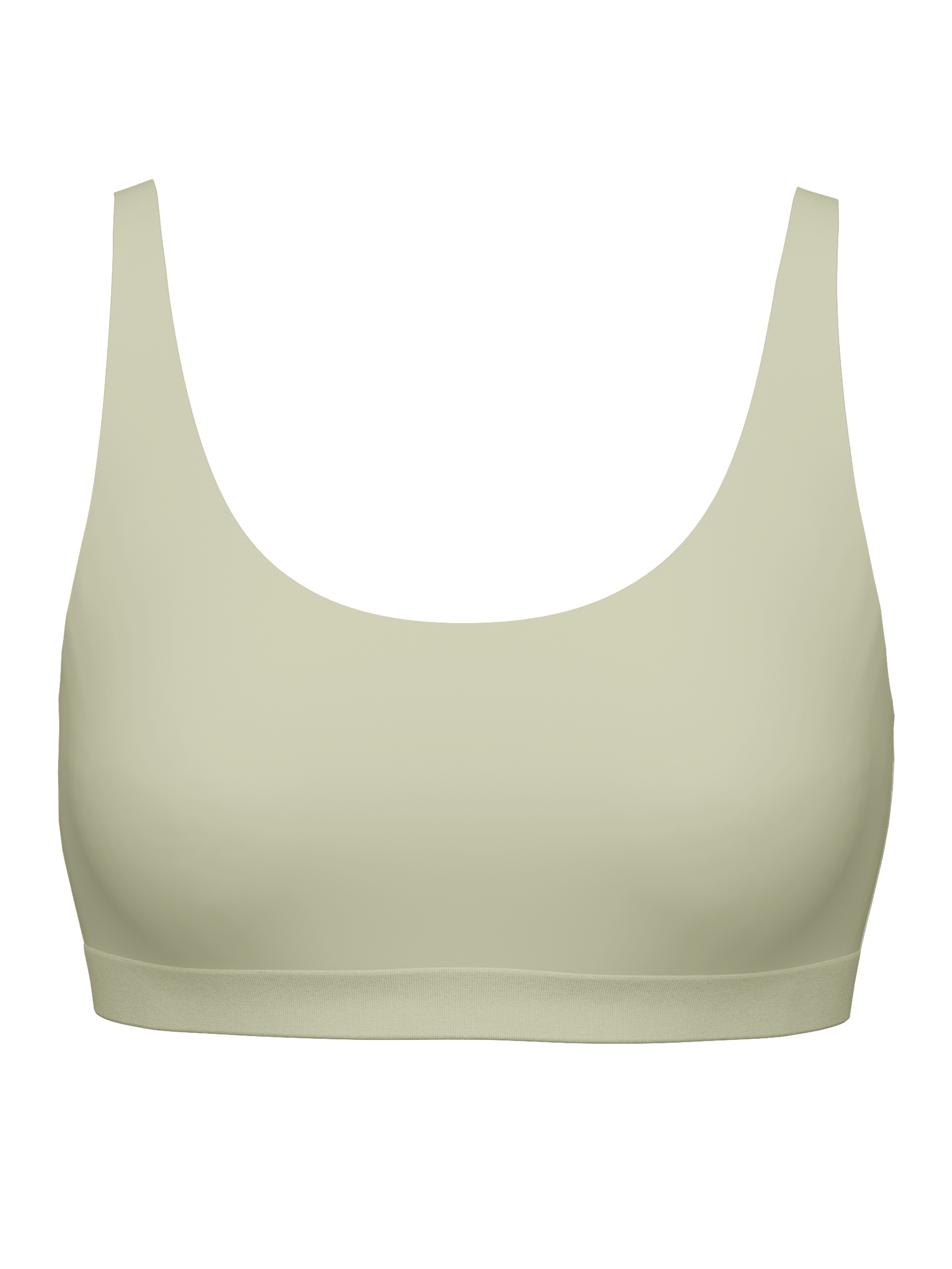 Women - Bustier made of Modal in Green, Unicoloured, from the Natural Skin series by CALIDA