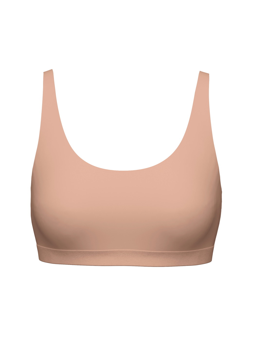 Femme - Brassière en Modal de couleur Marron, Unicolore, de la série Natural Skin de CALIDA