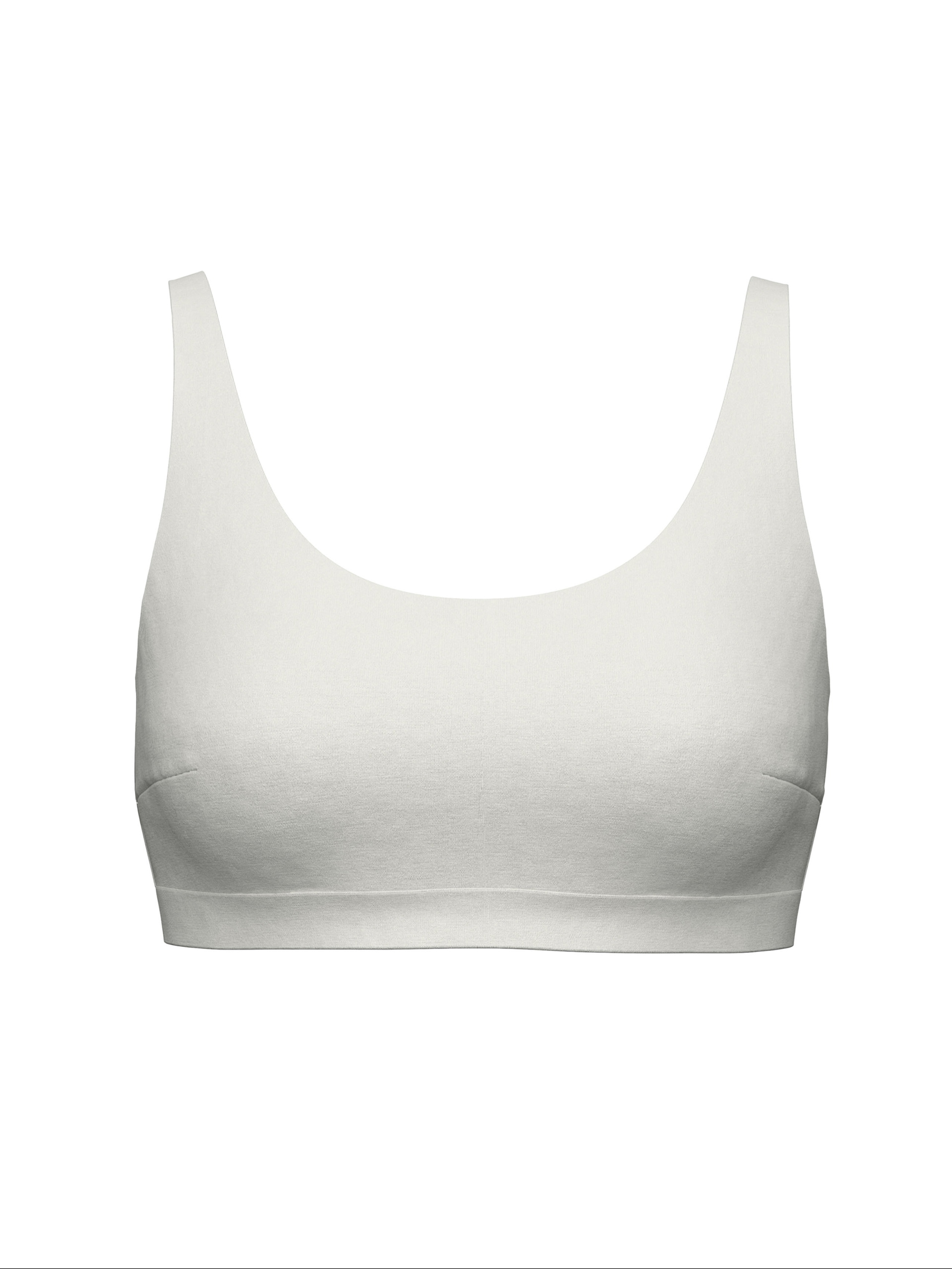 Women - Bustier made of Modal in White, Unicoloured, from the Natural Skin series by CALIDA