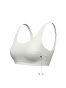 Femme - Brassière en Modal de couleur Blanc, Unicolore, de la série Natural Skin de CALIDA