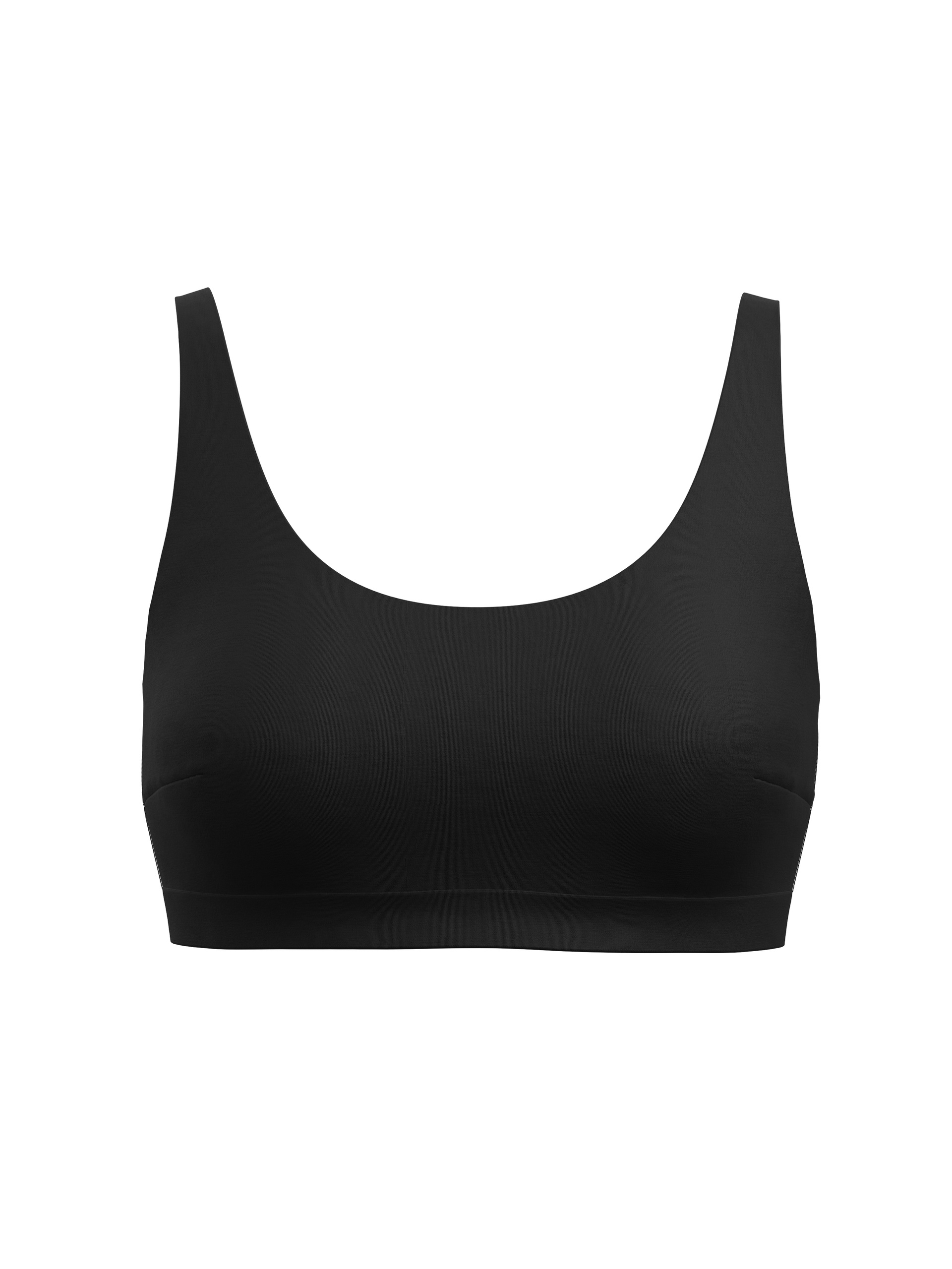 Women - Bustier made of Modal in Black, Unicoloured, from the Natural Skin series by CALIDA