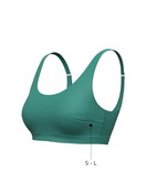 Women - Bustier made of Modal in Green, Unicoloured, from the Natural Skin series by CALIDA