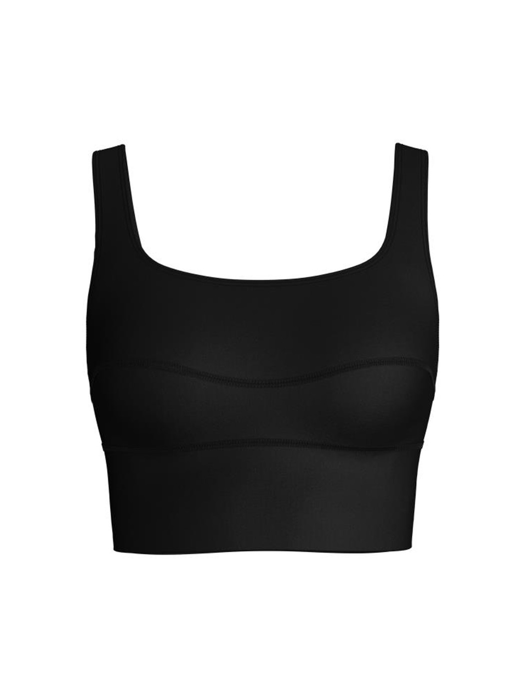 Damen - Bustier aus Modal in Schwarz, Einfarbig aus Serie Lounge & Relax von CALIDA
