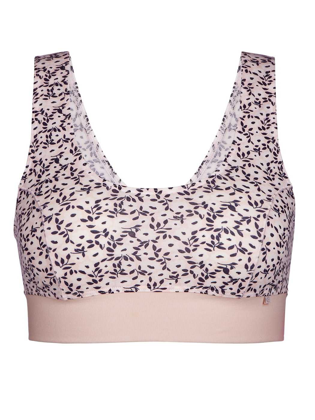 Women - Bustier made of Cotton in Pink, Floral, from the Elastic Trend series by CALIDA