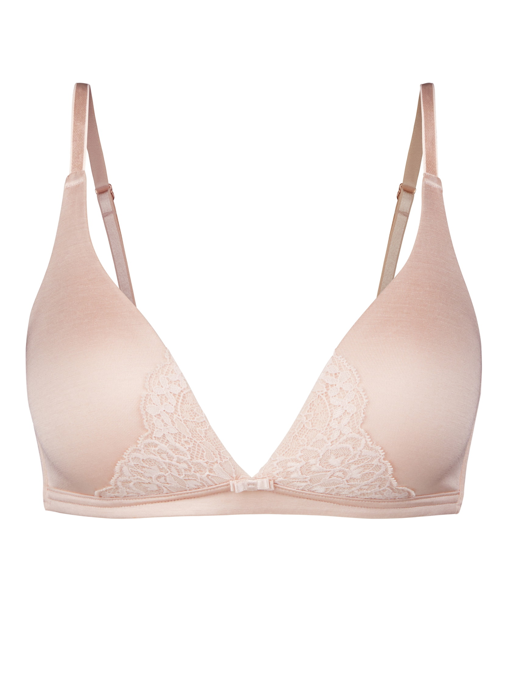 Donna - Reggiseno a triangolo senza ferretti in Viscosa di colore Rosa, Pizzo, della serie Sensual Secrets di CALIDA
