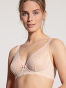 Women - Soft non-wired bra made of Polyamide in Beige, Lace, from the Sensual Secrets series by CALIDA, Detail