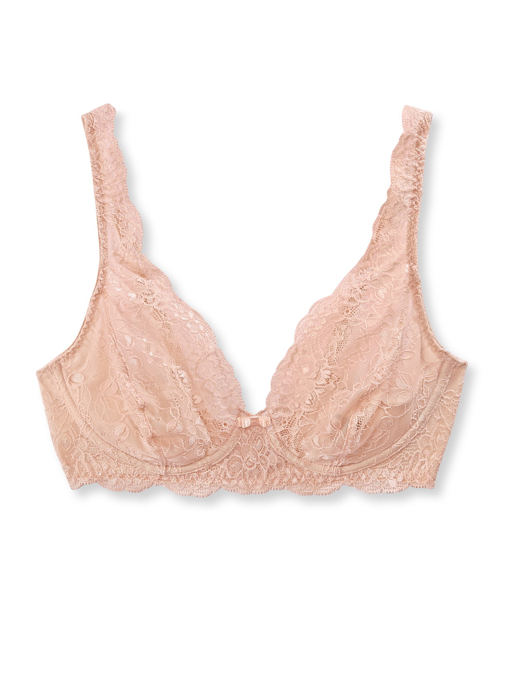 Women - Soft non-wired bra made of Polyamide in Beige, Lace, from the Sensual Secrets series by CALIDA