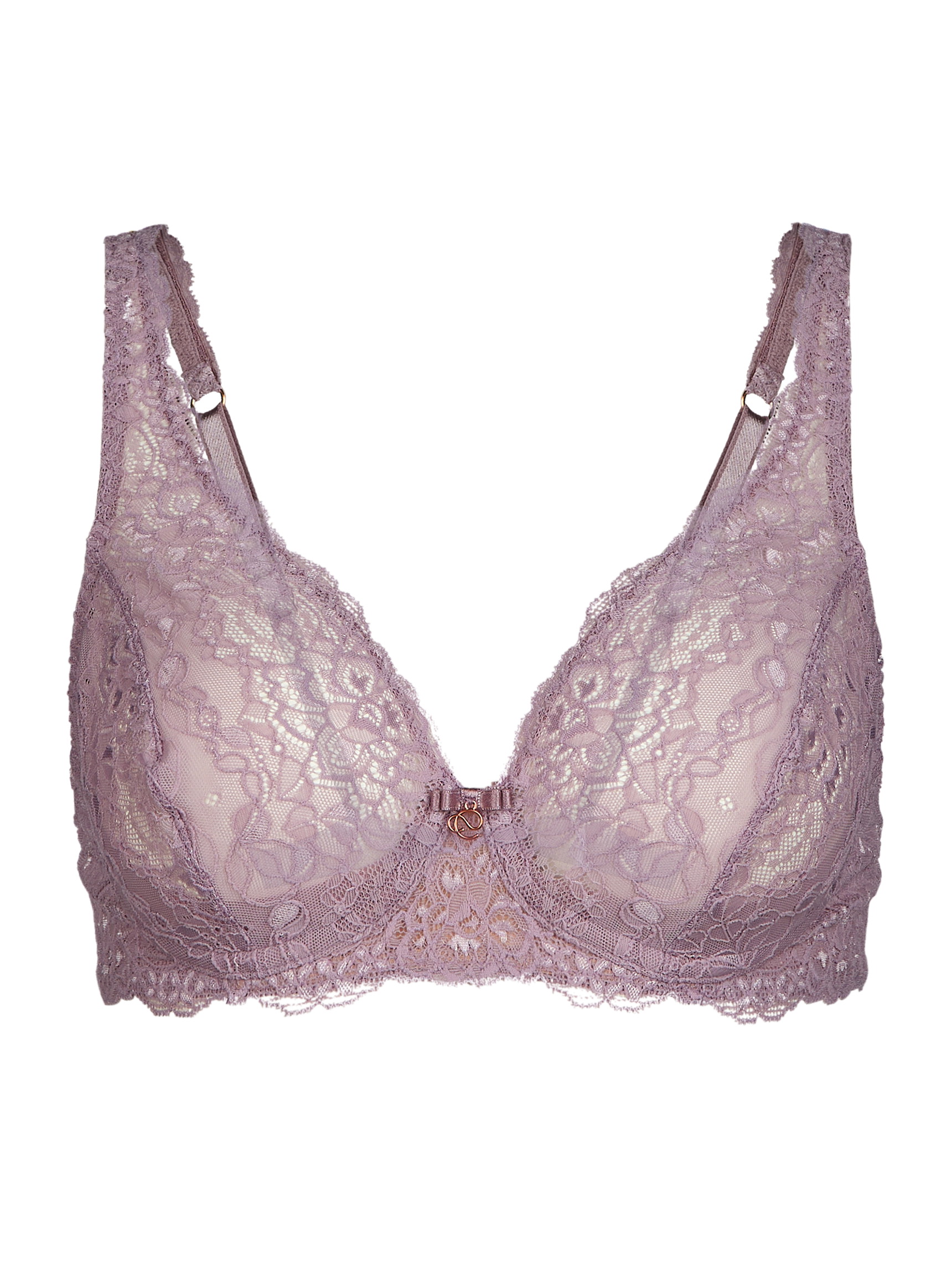 Damen - Spitzen-BH ohne Bügel aus Polyamid in Rosa, Spitze aus Serie Sensual Secrets von CALIDA