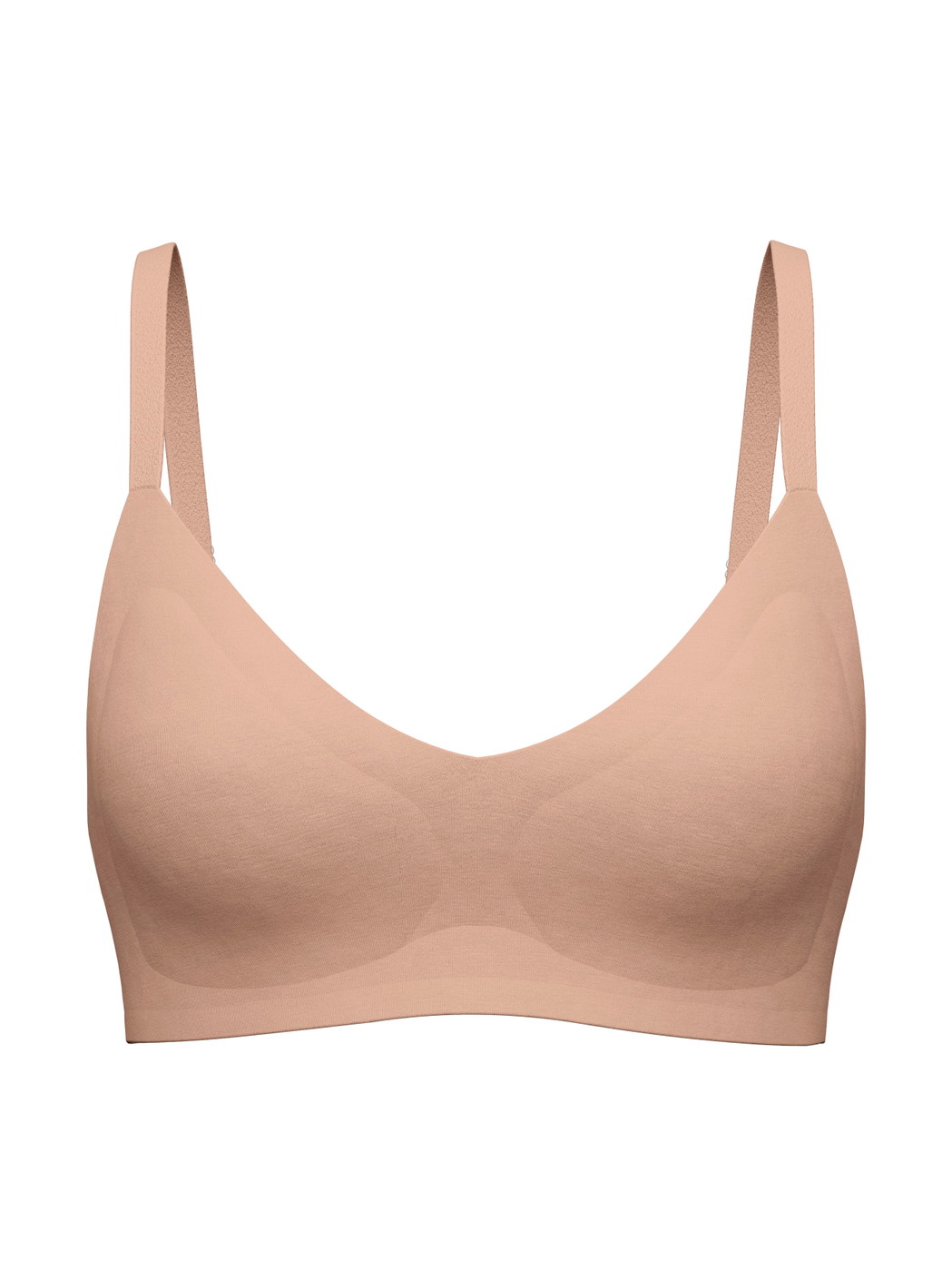 Damen - Bonded BH aus Modal in Beige, Einfarbig aus Serie Natural Skin von CALIDA