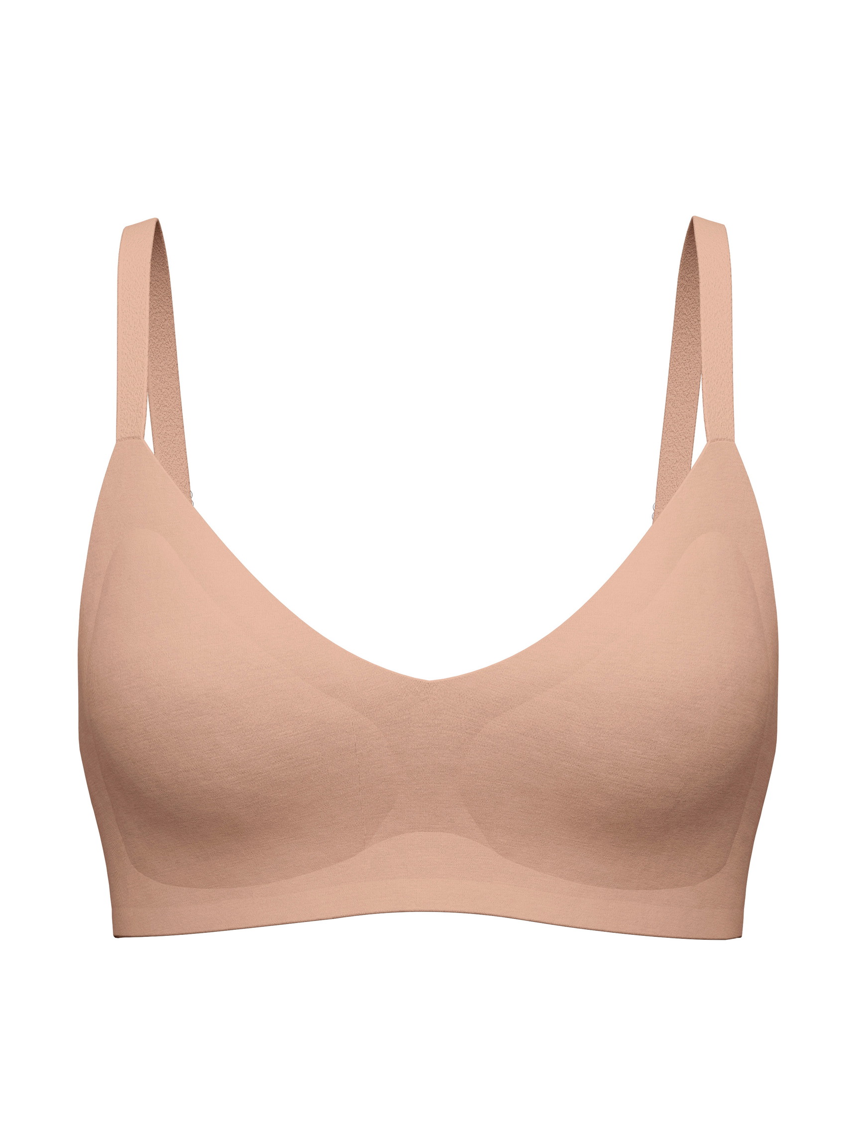 Women - Bonded Bra made of Modal in Beige, Unicoloured, from the Natural Skin series by CALIDA