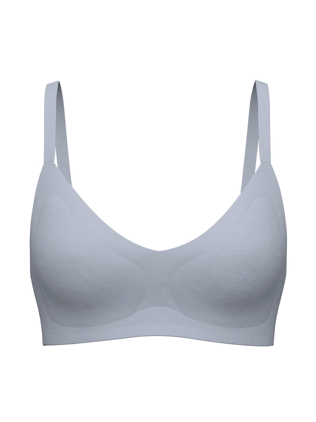 Femme - Soutien-gorge adhésif en Modal de couleur Gris, Unicolore, de la série Natural Skin de CALIDA