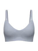 Women - Bonded Bra made of Modal in Grey, Unicoloured, from the Natural Skin series by CALIDA