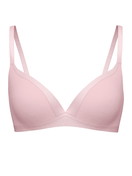 Femme - Soutien-gorge sans armatures en Coton de couleur Rose, Unicolore, de la série Cate de CALIDA