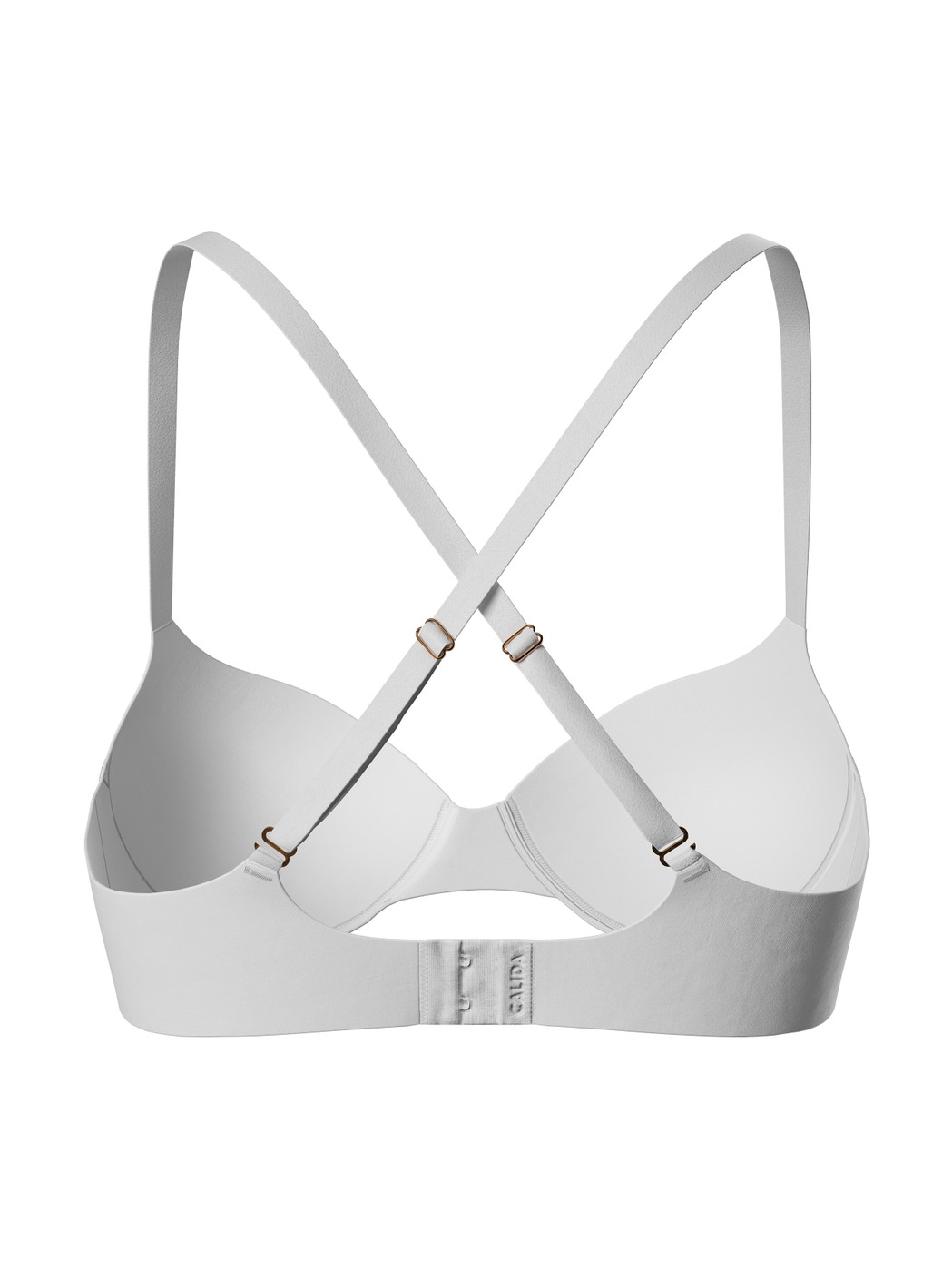 Women - Moulded Bra with Multiway Straps made of Polyamide in White, Unicoloured, from the Sleek Skin series by CALIDA