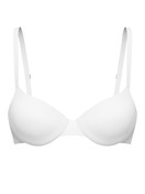 Women - Moulded Bra with Multiway Straps made of Polyamide in White, Unicoloured, from the Sleek Skin series by CALIDA