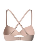Women - Moulded Bra with Multiway Straps made of Polyamide in Beige, Unicoloured, from the Sleek Skin series by CALIDA
