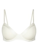 Femme - Soutien-gorge T-shirt à armatures en Coton de couleur Blanc, Unicolore, de la série Cate de CALIDA