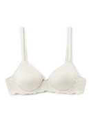 Women - Underwired T-shirt bra with padding made of Viscose in White, Unicoloured, from the Sensual Secrets series by CALIDA