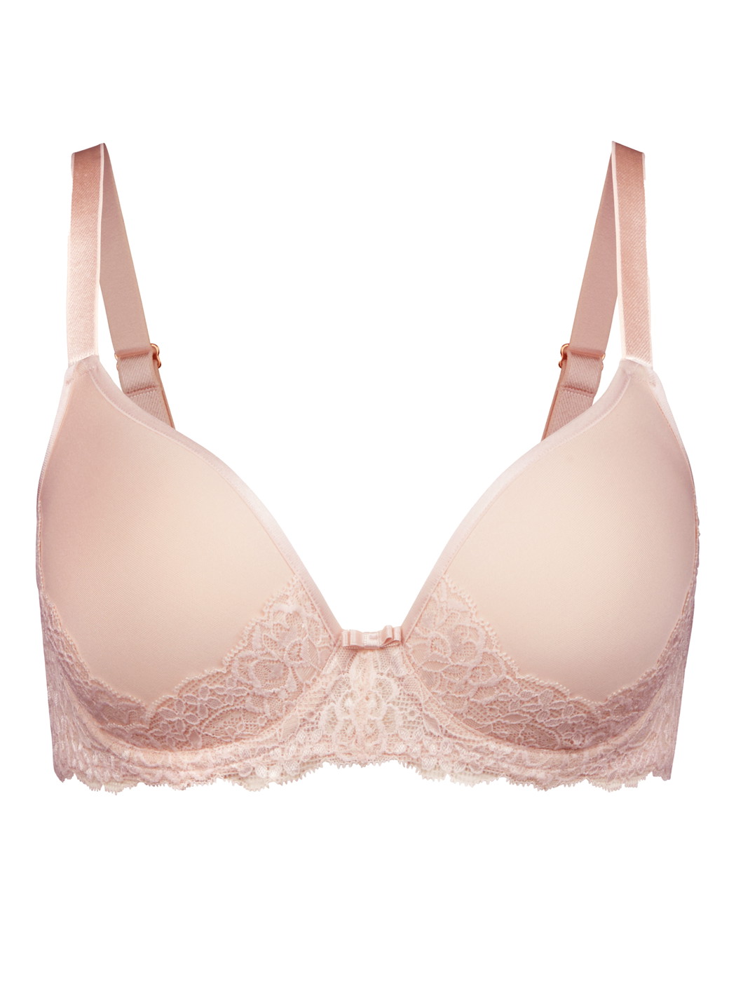 Damen - Spacer-BH mit Bügel aus Polyamid in Rosa, Spitze aus Serie Sensual Secrets von CALIDA