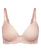 Damen - Spacer-BH mit Bügel aus Polyamid in Rosa, Spitze aus Serie Sensual Secrets von CALIDA