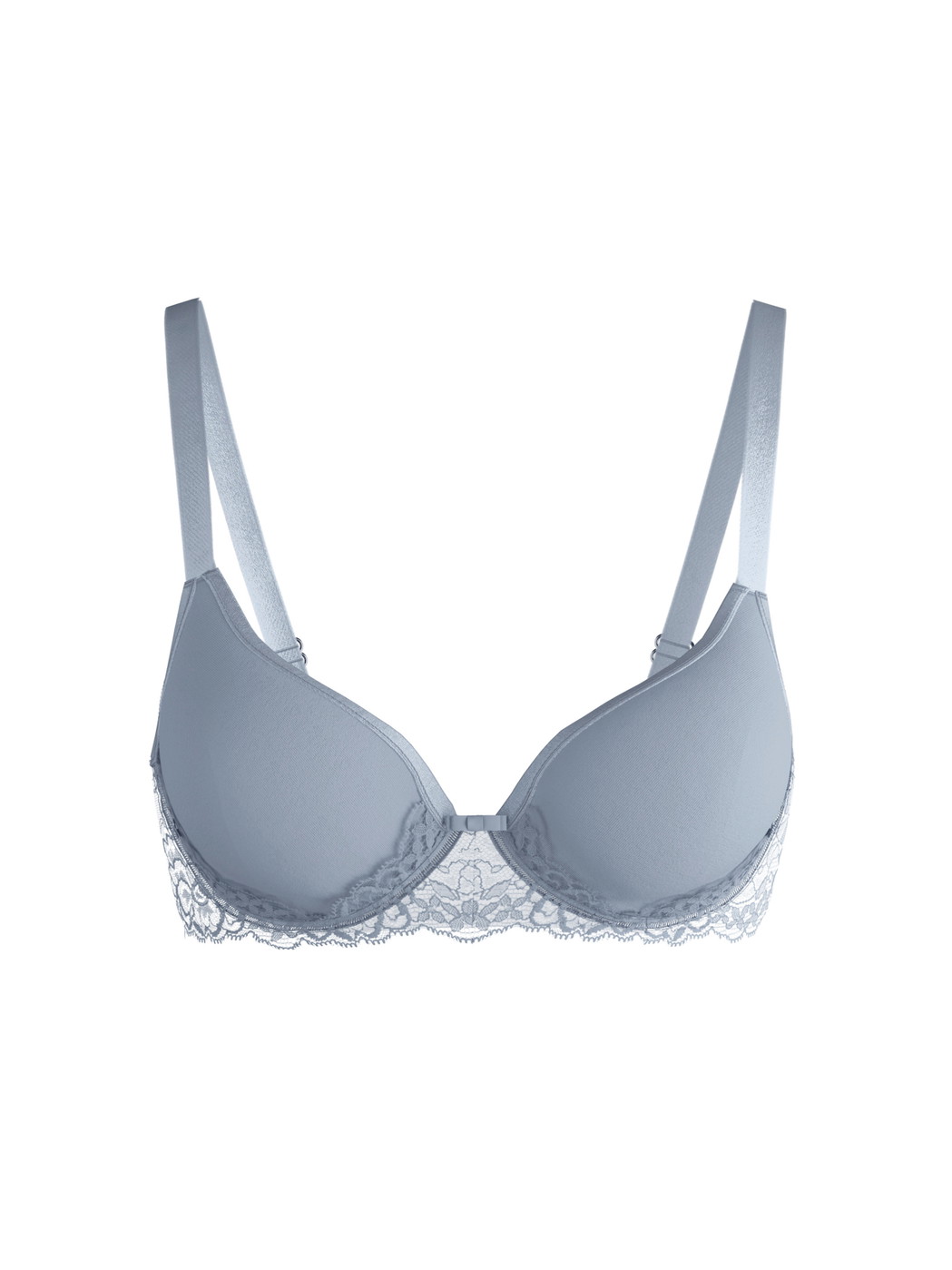 Damen - Spacer-BH mit Bügel aus Spitze in Grau, Spitze aus Serie Sensual Secrets von CALIDA