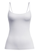 Women - Spaghetti top made of Polyamide in White, Unicoloured, from the Sleek Skin series by CALIDA