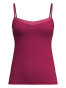 Donna - Top con spalline in Cotone di colore Rosa, Tinta unita, della serie Cate di CALIDA