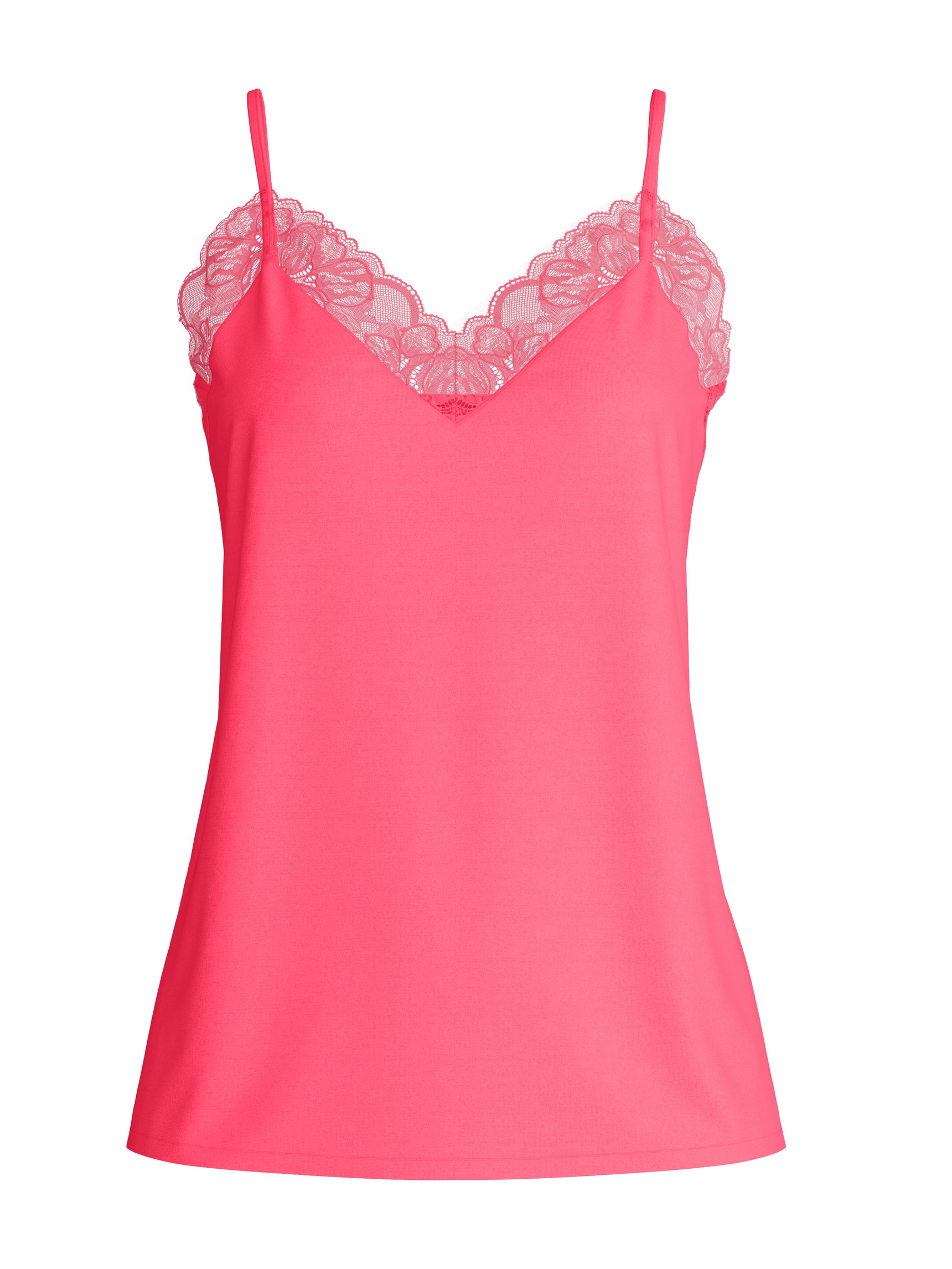 Women - Spaghetti top made of Modal in Pink, Lace, from the Favourites Love series by CALIDA
