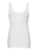 Homme - Débardeur en 100% coton de couleur Blanc, Unicolore, de la série Cotton 1:1 de CALIDA