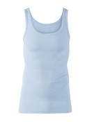 Herren - Tank-Top aus 100% Baumwolle in Blau, Einfarbig aus Serie Twisted Cotton von CALIDA