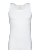 Men - Tank-Top made of Cotton in White, Unicoloured, from the Cotton Code series by CALIDA