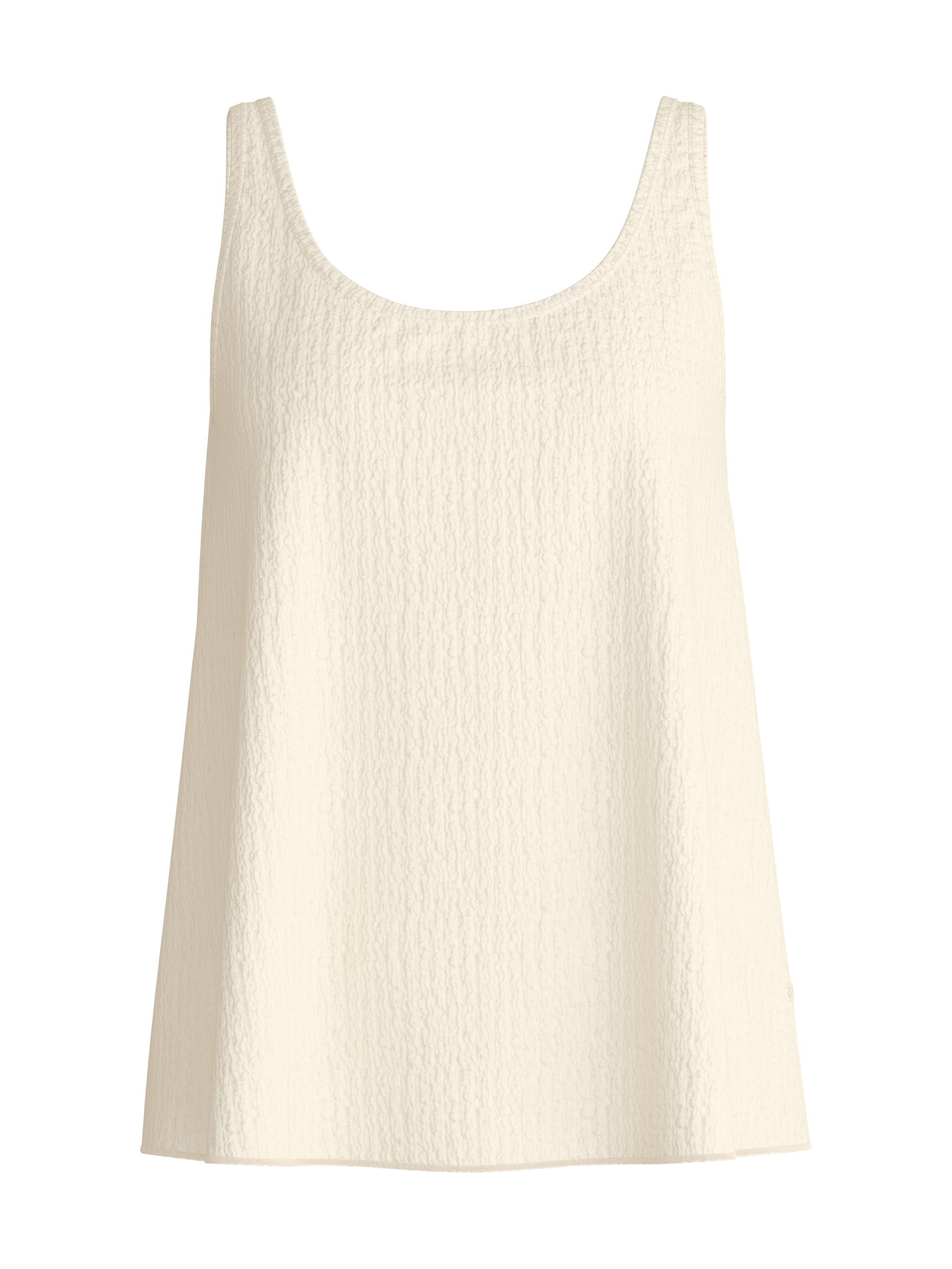 Damen - Tank-Top aus Baumwolle in Beige, Einfarbig aus Serie Favourites Layering von CALIDA