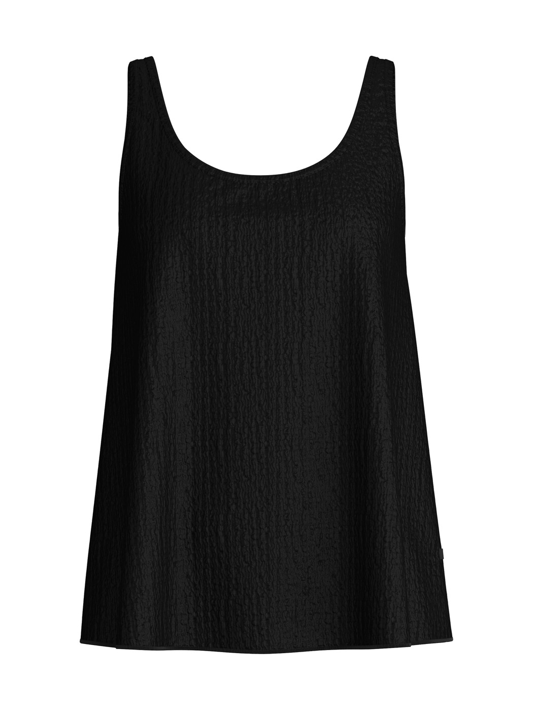 Damen - Tank-Top aus Baumwolle in Schwarz, Einfarbig aus Serie Favourites Layering von CALIDA