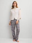 Women model is wearing  made of Cotton in Beige, Unicoloured from the Alpine LW series by CALIDA, Outfit