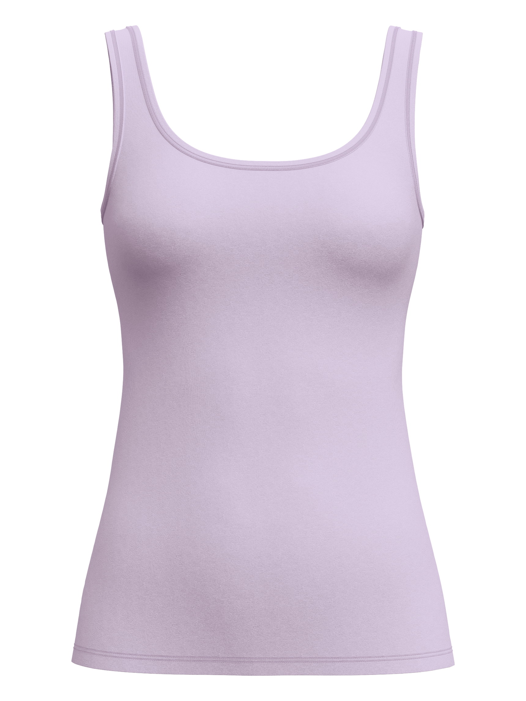 Femme - Débardeur en Coton de couleur Violet, Unicolore, de la série Natural Comfort de CALIDA