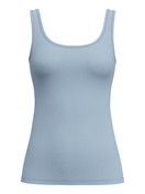 Femme - Débardeur en Swiss+Cotton de couleur Gris, Unicolore, de la série Natural Comfort de CALIDA