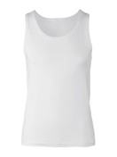 Herren - Tank-Top aus Lyocell in Weiß, Einfarbig aus Serie Focus von CALIDA