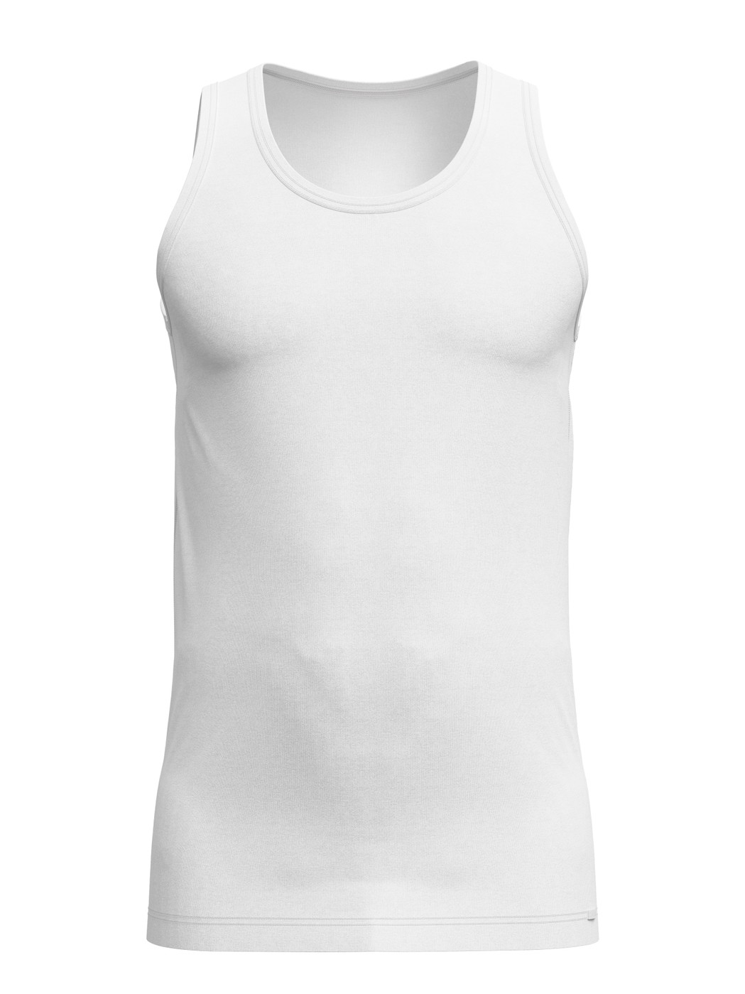 Homme - Débardeur en Lyocell de couleur Blanc, Unicolore, de la série Focus de CALIDA