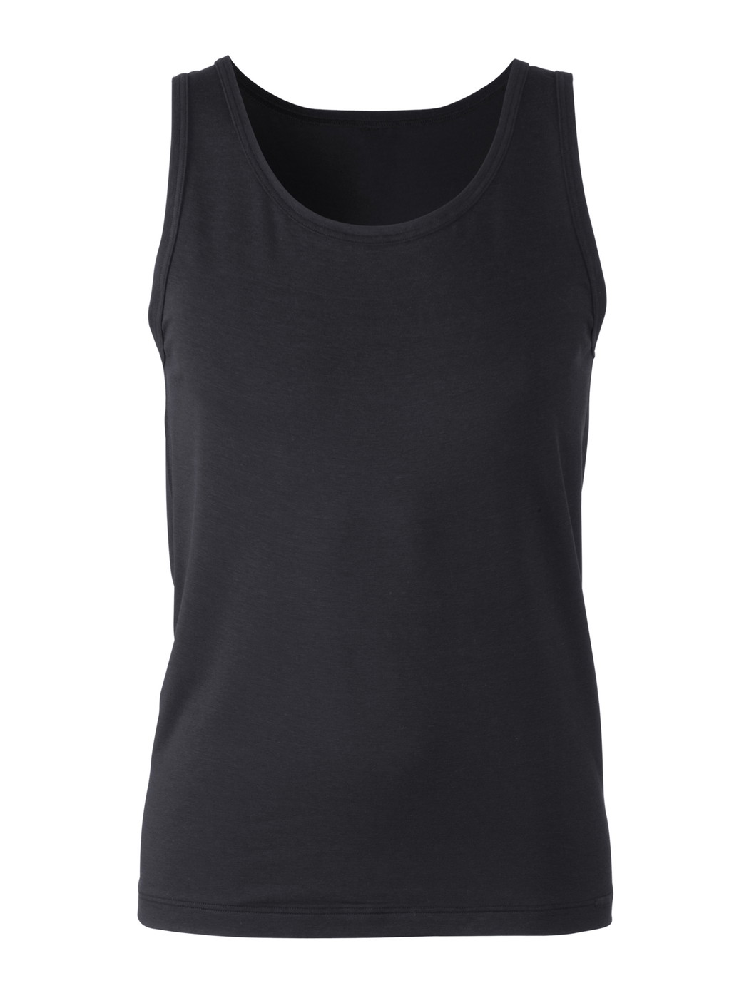 Herren - Tank-Top aus Lyocell in Schwarz, Einfarbig aus Serie Focus von CALIDA