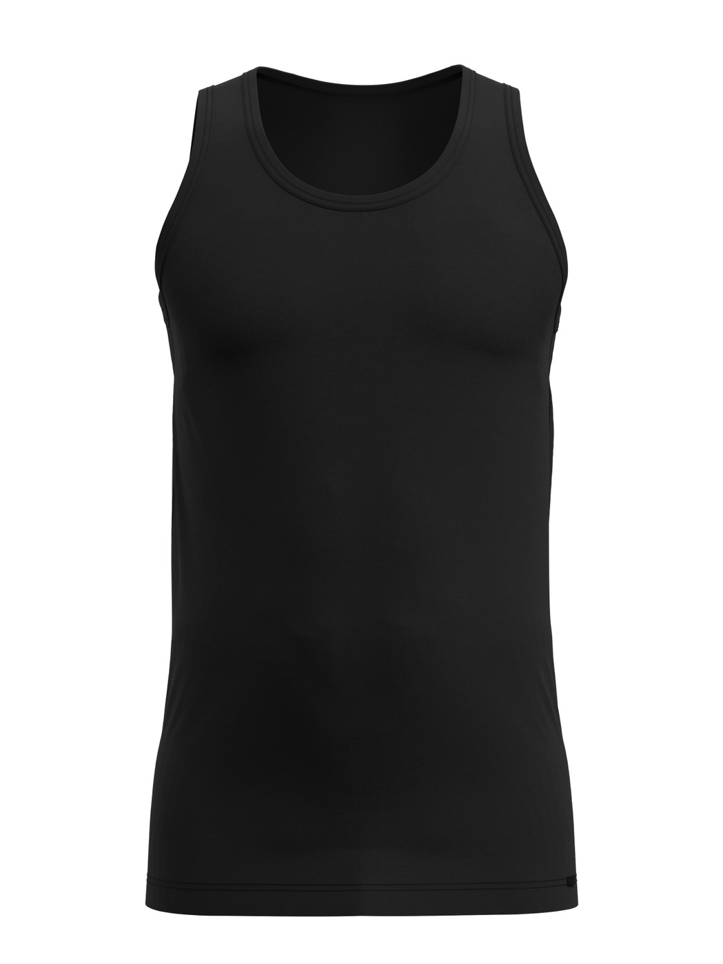 Herren - Tank-Top aus Lyocell in Schwarz, Einfarbig aus Serie Focus von CALIDA